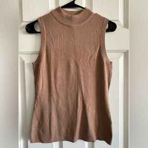 Elegant Sleeveless Tan Top for Women